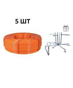 Акционный набор Thermo Alliance: 5 бух. Труба PEX-A EVOH ORANGE, 3 слоя, 16×2,0 мм (320 м), Spain + Оборудование для размотки трубы, фото  | SNABZHENIE.com.ua