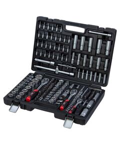 Набор насадок торцевых и биты 1/4", 3/8", 1/2" 172 шт CrV Taiwan ULTRA (6003232), фото  | SNABZHENIE.com.ua