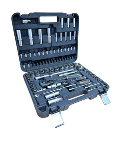 GTM Набір інструменту 94од. 1/2-1/4" 4-32мм пластик. кейс, фото  | SNABZHENIE.com.ua