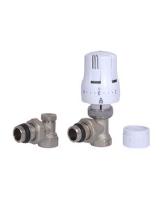 Термостатический набор Thermo Alliance Standart угловой 1/2" TAS352W15, фото  | SNABZHENIE.com.ua