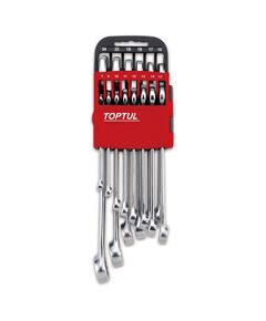 Набор ключей комбинированных 7-24мм 14ед. на холдере (красный)  TOPTUL GSAB1402, фото  | SNABZHENIE.com.ua