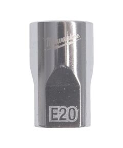 Головка торцевая хромированная TORX Е-стандарт ½” MILWAUKEE, E20, фото  | SNABZHENIE.com.ua