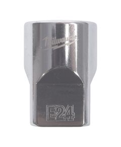 Головка торцевая хромированная TORX Е-стандарт ½” MILWAUKEE, E24, фото  | SNABZHENIE.com.ua