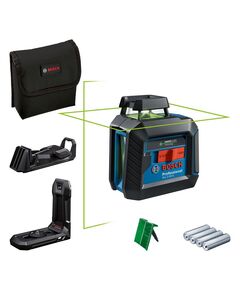 Нівелір лазерний Bosch Professional GLL2-20G+LB10+DK10, до 10, ±0.2мм/м, 4AAx1.5В, IP64, чохлом, мішень, 0.9кг, фото  | SNABZHENIE.com.ua