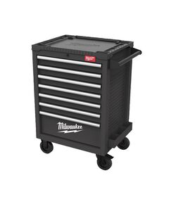 Тумба инструментальная 7 полочная PREMIUM SRC27/7-1 ( RAL 7021) MILWAUKEE, фото  | SNABZHENIE.com.ua