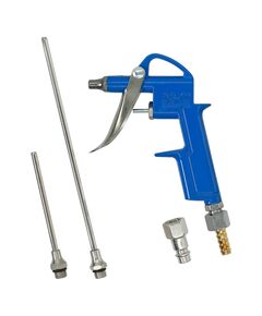 Пистолет продувочный с комплектом насадок 15, 95, 190 мм AIRKRAFT DG-20, фото  | SNABZHENIE.com.ua