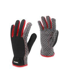 Рукавиці робочі з протиковзною накладкою YATO розмір 8 із синтетичної шкіри і нейлона [12/120], фото  | SNABZHENIE.com.ua