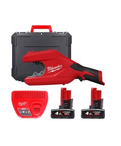 Труборез аккумуляторный по нержавеющей стали MILWAUKEE M12 PCSS54-402C до 54мм (ЗУ+2акк.Х4Ач+кейс), фото  | SNABZHENIE.com.ua