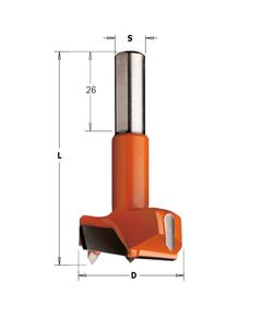 Сверло левое чашечное 30x70 мм, хвостовик 10 мм, CMT 369.300.12, фото  | SNABZHENIE.com.ua