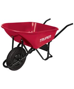 Строительная тачка TRUPER с полиуретановым колесом 16, 100 л, фото  | SNABZHENIE.com.ua