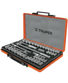 Набір торцевих головок TRUPER 42 предмети у кейсі Профі JD-1/2X42MP, фото  | SNABZHENIE.com.ua
