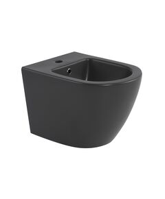 Биде подвесное Qtap Robin 515x370x350 мм, Anthracite QT13551381GAN, фото  | SNABZHENIE.com.ua