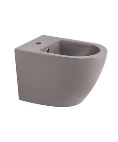 Биде подвесное Qtap Robin 515x370x350 мм, Stone grey QT13551381GSG, фото  | SNABZHENIE.com.ua