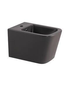 Биде подвесное Qtap Tern 520x350x330 мм, Anthracite QT17551303GAN, фото  | SNABZHENIE.com.ua