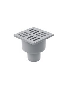 Трап ANIplast 50 мм с вертикальным выпуском и решеткой 10x10 см TA5204EU, фото  | SNABZHENIE.com.ua