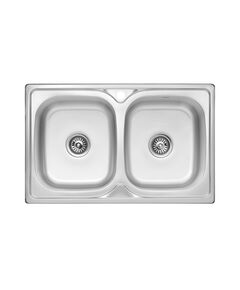 Кухонна мийка Kroner KRP Satin 7948Z (0,8 мм), фото  | SNABZHENIE.com.ua