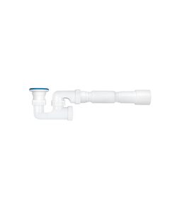 Сифон для душевого поддона ANIplast 1 1/2 х 40 мм, гибкий, с ревизией, фото  | SNABZHENIE.com.ua
