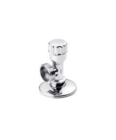 Кран приборний Karro 1/2x3/4 НН хромований KR-3020, фото  | SNABZHENIE.com.ua