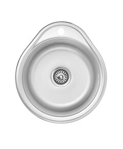 Кухонна мийка Kroner KRP Satin 4843 (0,8 мм), фото  | SNABZHENIE.com.ua