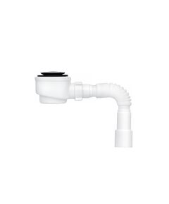 Сифон ANIplast 1 1/2”х90 мм для душового піддона з Click-Slack 40х40/50, фото  | SNABZHENIE.com.ua