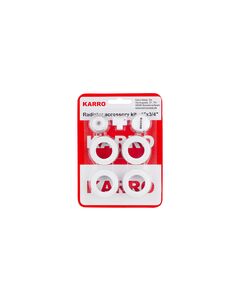 Комплект білих пробок для радіатора Karro 3/4 дюйма, фото  | SNABZHENIE.com.ua