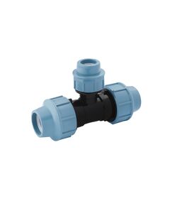 Тройник редукційний ПЕ Rozma 40x32x40 мм для водопостачання, фото  | SNABZHENIE.com.ua
