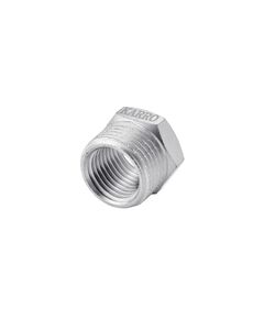 Футорка Karro 1/2х1/4 НВ, нікельована, модель KR-3115, фото  | SNABZHENIE.com.ua
