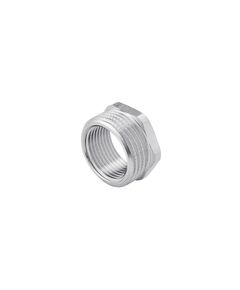 Футорка Karro 1х3/4 НВ никелированная KR-3115, фото  | SNABZHENIE.com.ua