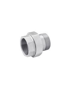 Сгон-американка прямая Karro 2 ВН никелированная KR-3102 1/2, фото  | SNABZHENIE.com.ua