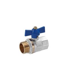 Кран шаровий 3/4 Valves ВН PN30 з синьою ручкою, фото  | SNABZHENIE.com.ua