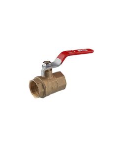 Кран шаровий STA 1/2 ВН PN30 з латунною ручкою, підвищений тиск, фото  | SNABZHENIE.com.ua