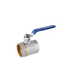 Кран шаровой Valves 1 1/4 ВВ PN30 с синей ручкой, фото  | SNABZHENIE.com.ua