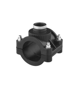 Седловая врезка ПЭ SantehPlast 63х3/4", фото  | SNABZHENIE.com.ua