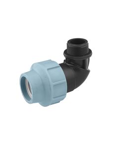 Колено ПЭ SantehPlast 50х1 1/2" РН, фото  | SNABZHENIE.com.ua