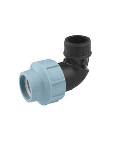 Колено ПЭ SantehPlast 50х2" РН, фото  | SNABZHENIE.com.ua