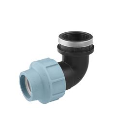 Колено ПЭ SantehPlast 50х2" РВ, фото  | SNABZHENIE.com.ua