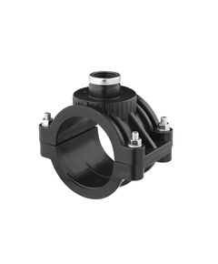 Седловая врезка ПЭ SantehPlast 90х3/4", фото  | SNABZHENIE.com.ua