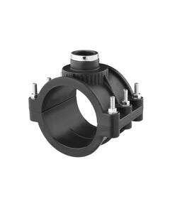 Седловая врезка ПЭ SantehPlast 110х1", фото  | SNABZHENIE.com.ua