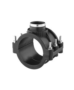 Седловая врезка ПЭ SantehPlast 110х1 1/4", фото  | SNABZHENIE.com.ua