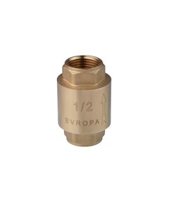 Обратный клапан Karro "Europa" 1/2" ВВ с латунным штоком, фото  | SNABZHENIE.com.ua