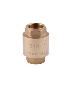 Обратный клапан Karro "Europa" 3/4" ВВ с латунным штоком, фото  | SNABZHENIE.com.ua