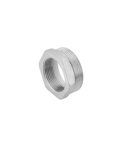 Футорка усиленная LexLine 2x1 1/2 НВ никелированная, фото  | SNABZHENIE.com.ua