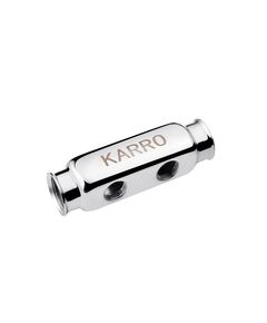 Колектор Karro 2 виходи 1х1/2 РВ, нержавіюча сталь KR-1003, фото  | SNABZHENIE.com.ua