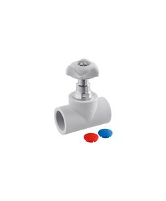 Вентиль прямоточный PPR GrandiTherm 32 мм, фото  | SNABZHENIE.com.ua