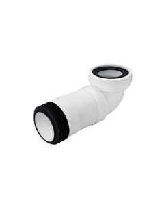 Гофра для унітаза ANIplast D-110 мм, 265-450 мм, К719REU, фото  | SNABZHENIE.com.ua