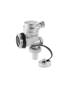 Сливная группа Karro 1 РН никелированная KR-1129, фото  | SNABZHENIE.com.ua