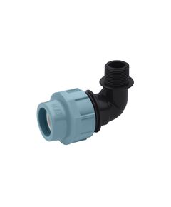 Коліно ПЕ STR 25х3/4 RН, фото  | SNABZHENIE.com.ua