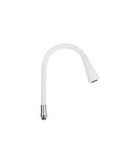 Гибкий излив для смесителя Kroner KRM-C8031WHI, фото  | SNABZHENIE.com.ua