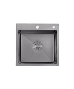 Кухонна мийка Kroner KRP Schwarze - 4545HM PVD (3.0/1.0 мм), фото  | SNABZHENIE.com.ua