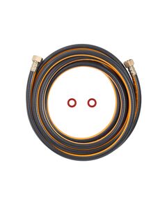 Шланг газовый Nikiforov 1/2» ВВ 500 см с латунными гайками ПВХ черный, фото  | SNABZHENIE.com.ua